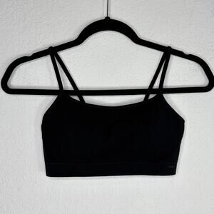 Gap Body Original Seamless scooped bralette Black Bra Size S, Padded, Lounge